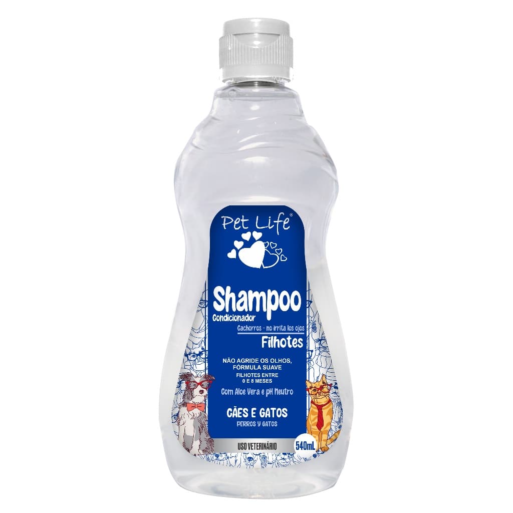 Shampoo Hipoalergênico Pet Life 540mL