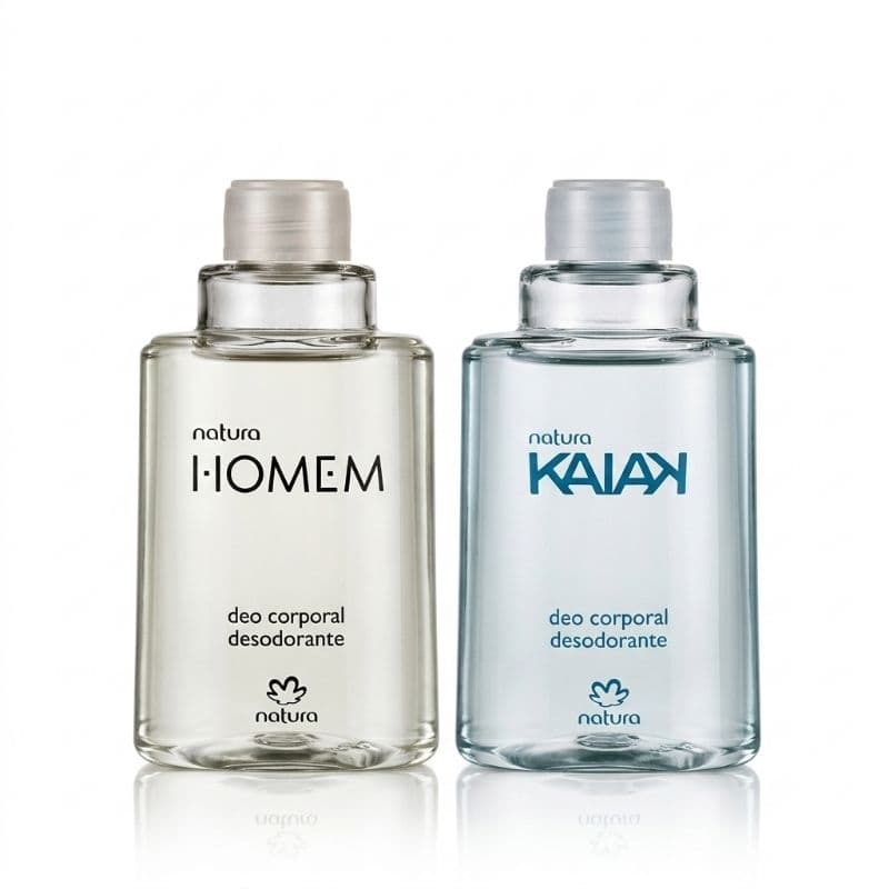 Kit Refil Deo Corporal Homem 100ml + Kaiak Masculino 100ml