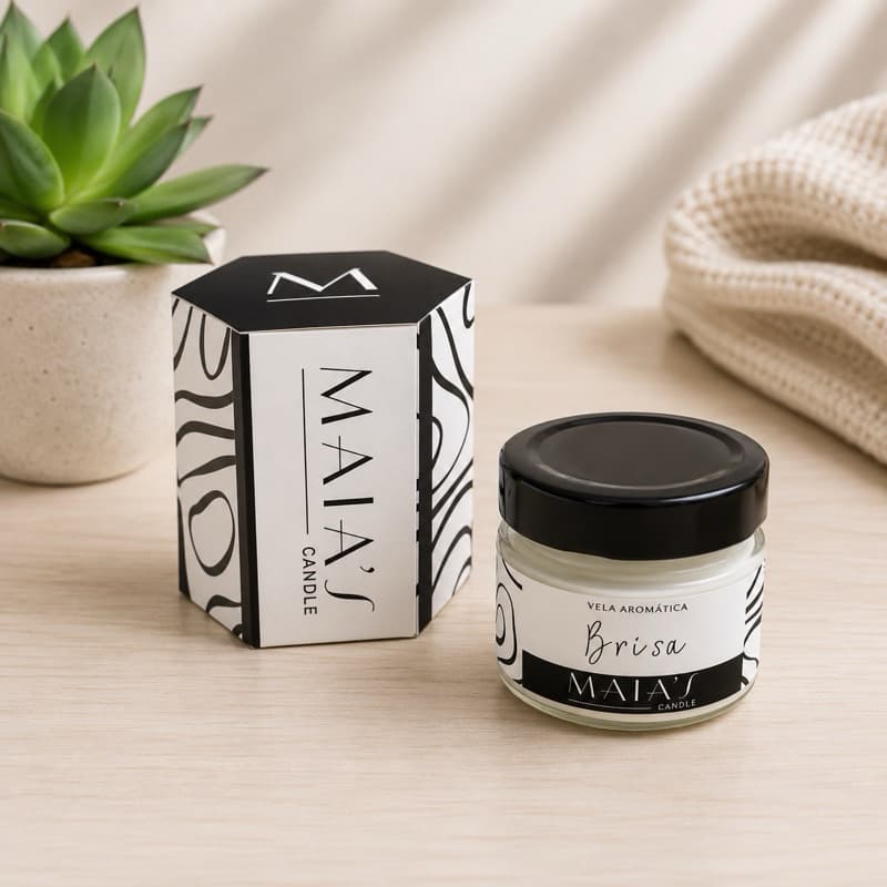 Vela Aromática - 210ml (Escolha o aroma)