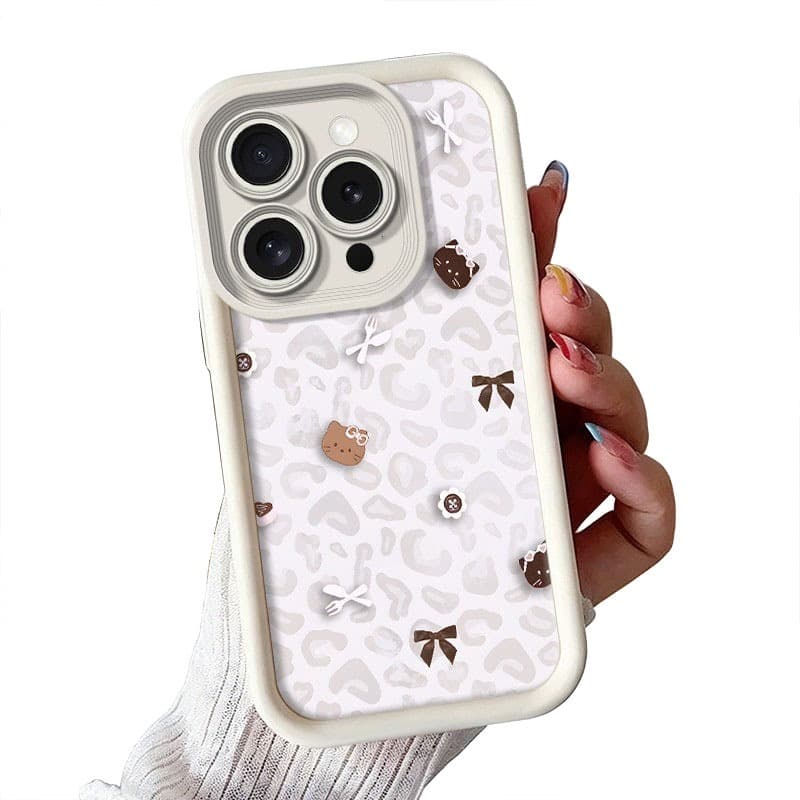 Capinha personalizada para iPhone 11 e 12 série, modelo viral de influenciadores (00002)Olá Kitty3