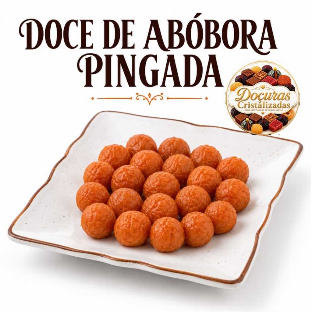 Doce de abóbora pingada