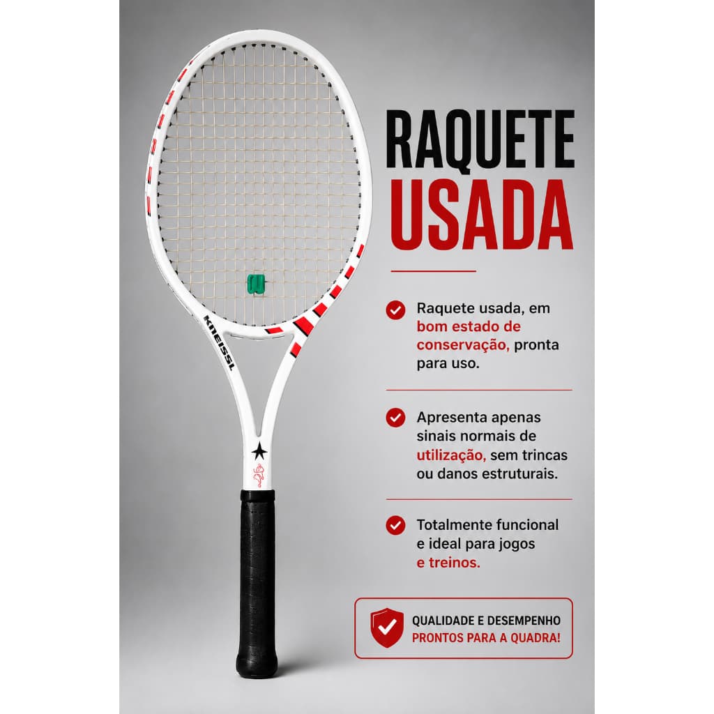 Raquete de Tênis Super Stars Masters 25 – Usada