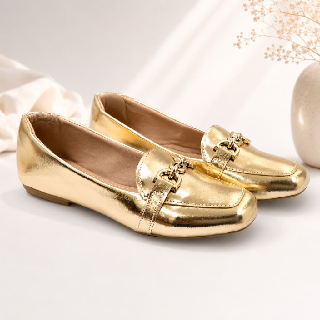 Mocassim Sapatilha Feminino Confortável Elegante Trabalho Casual Leve Chique