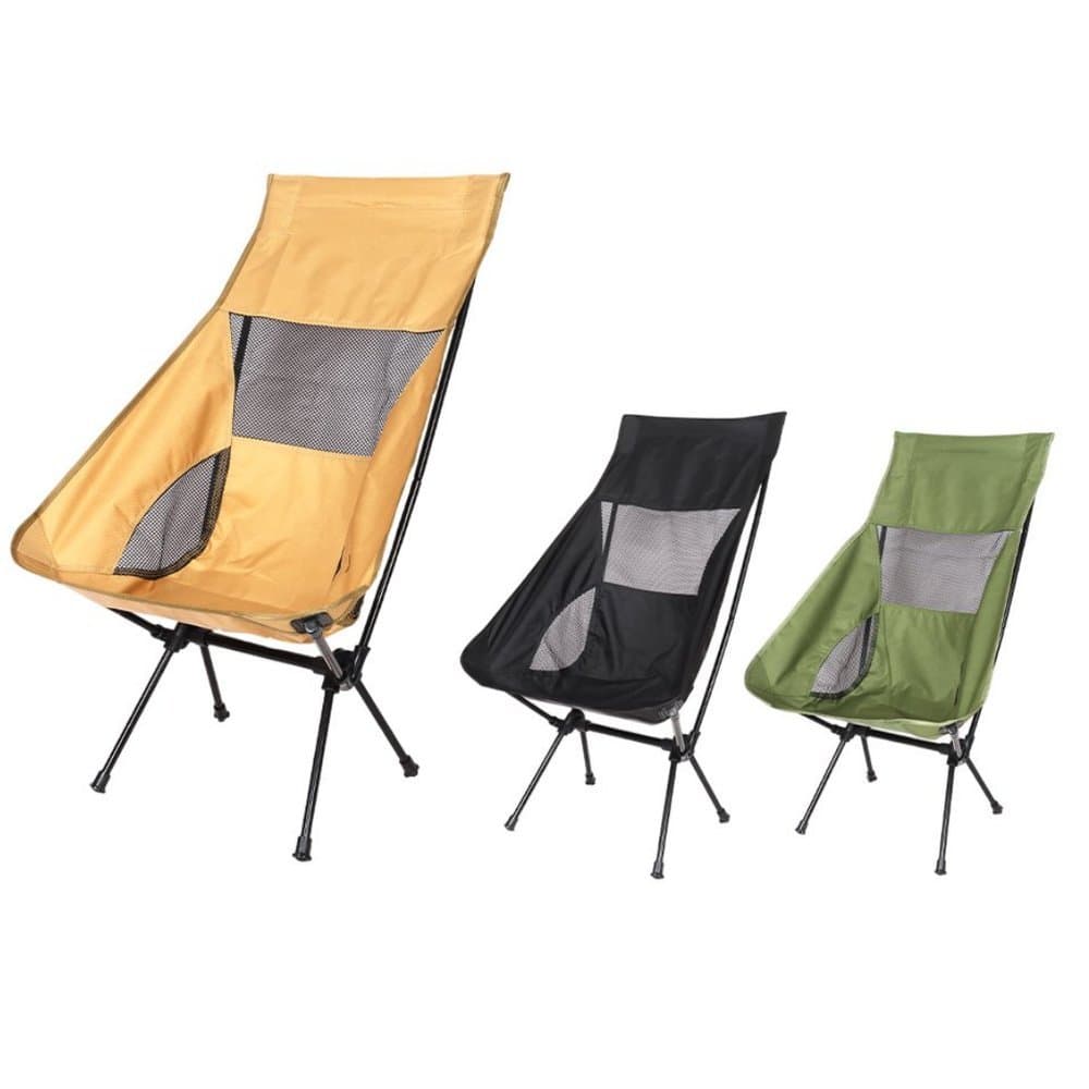 CADEIRA PARA CAMPING DOBRÁVEL COM TELA, LEVE, RESISTENTE, FÁCIL DE TRANSPORTAR E IDEAL PARA LAZER E PESCA!