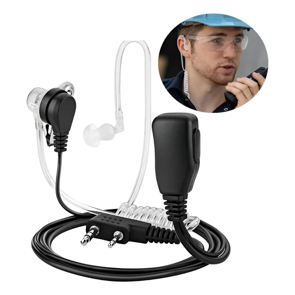 Fone De Ouvido Silicone Radio Comunicador Baofeng 777s Uv5r