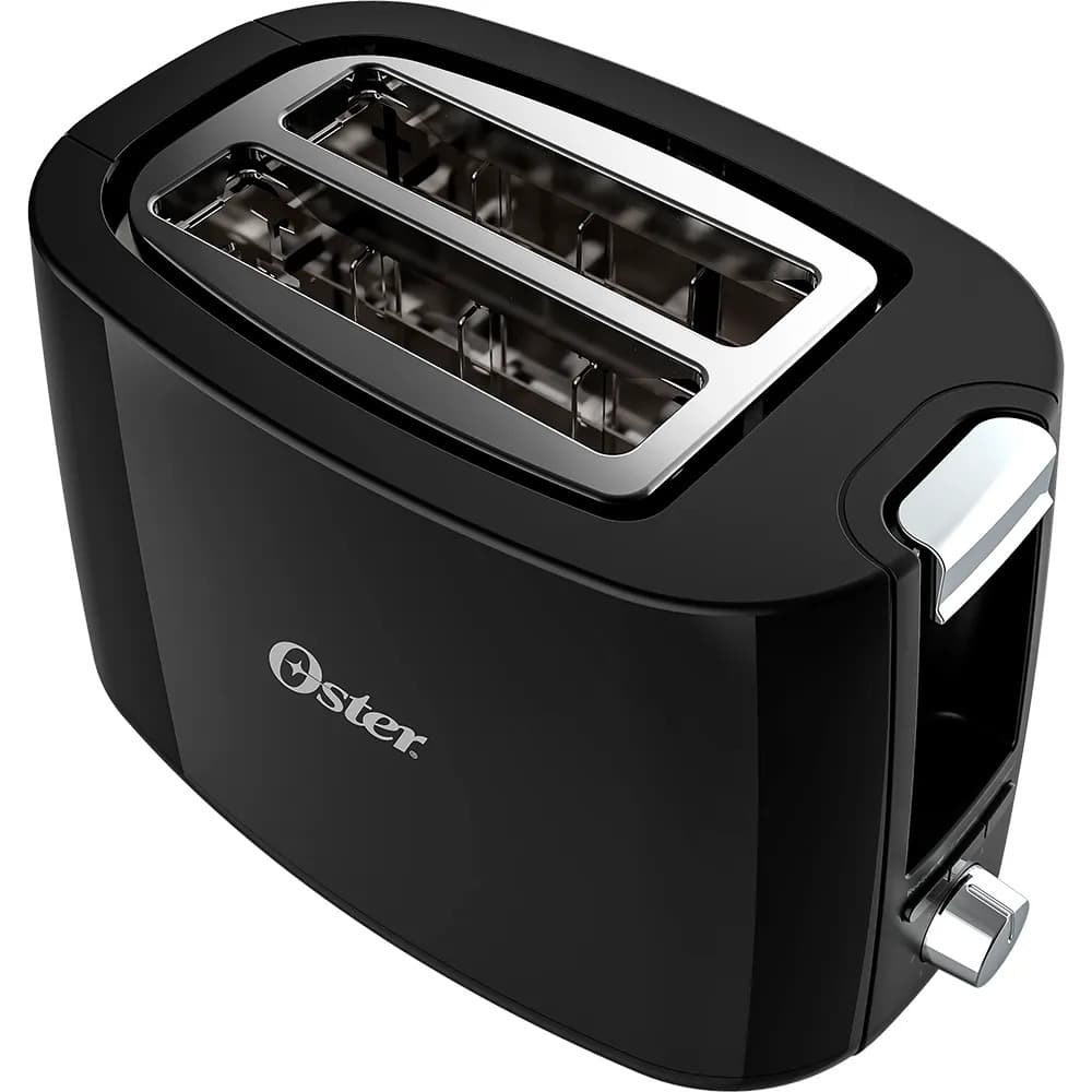 Torradeira Elétrica Black Simple Life Oster OTOR650 7 Níveis Pés Antiderrapantes Bandeja Coletora.