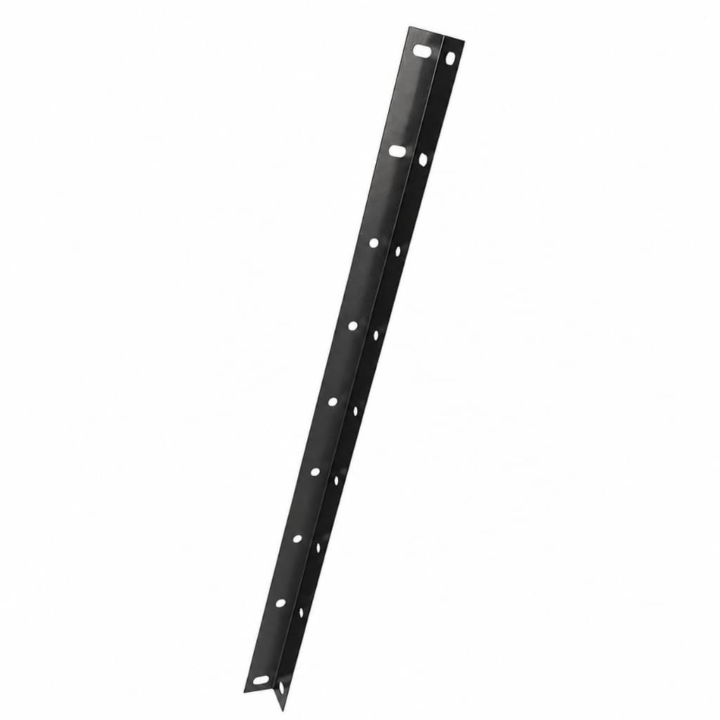 Coluna AVULSA Para Estante de Aço - 68cm Preto 1/2/4un