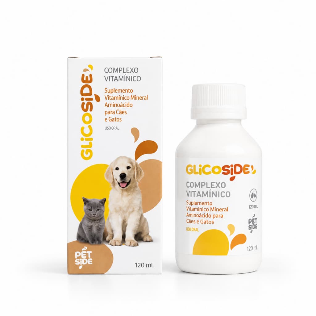 Glicoside Suplemento Aumenta Apetite Energia Em Cães Gatos Recuperação Rápida Petside