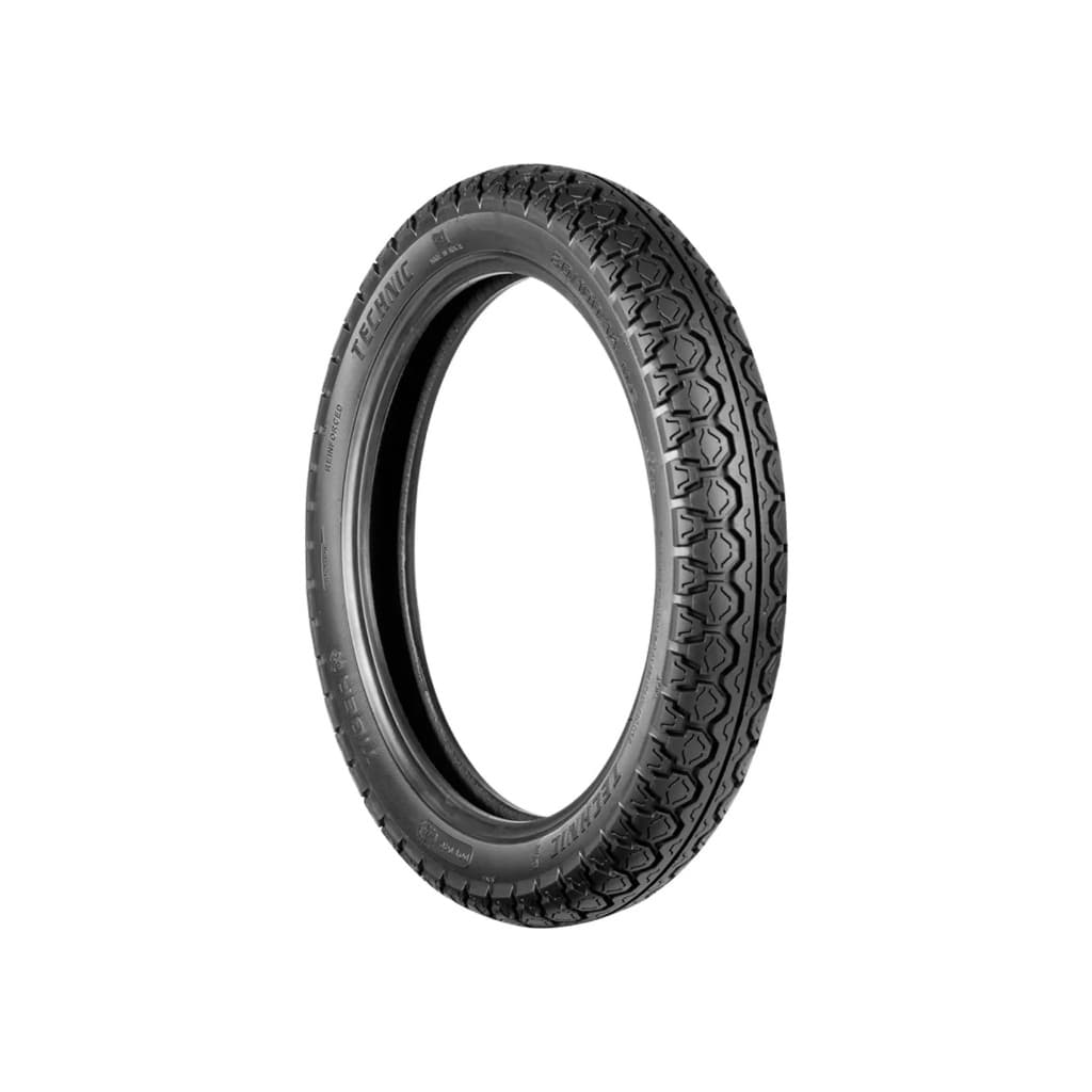 Pneu 80/100-14 Tiger Technic Com Câmara Alta Durabilidade E Aderência