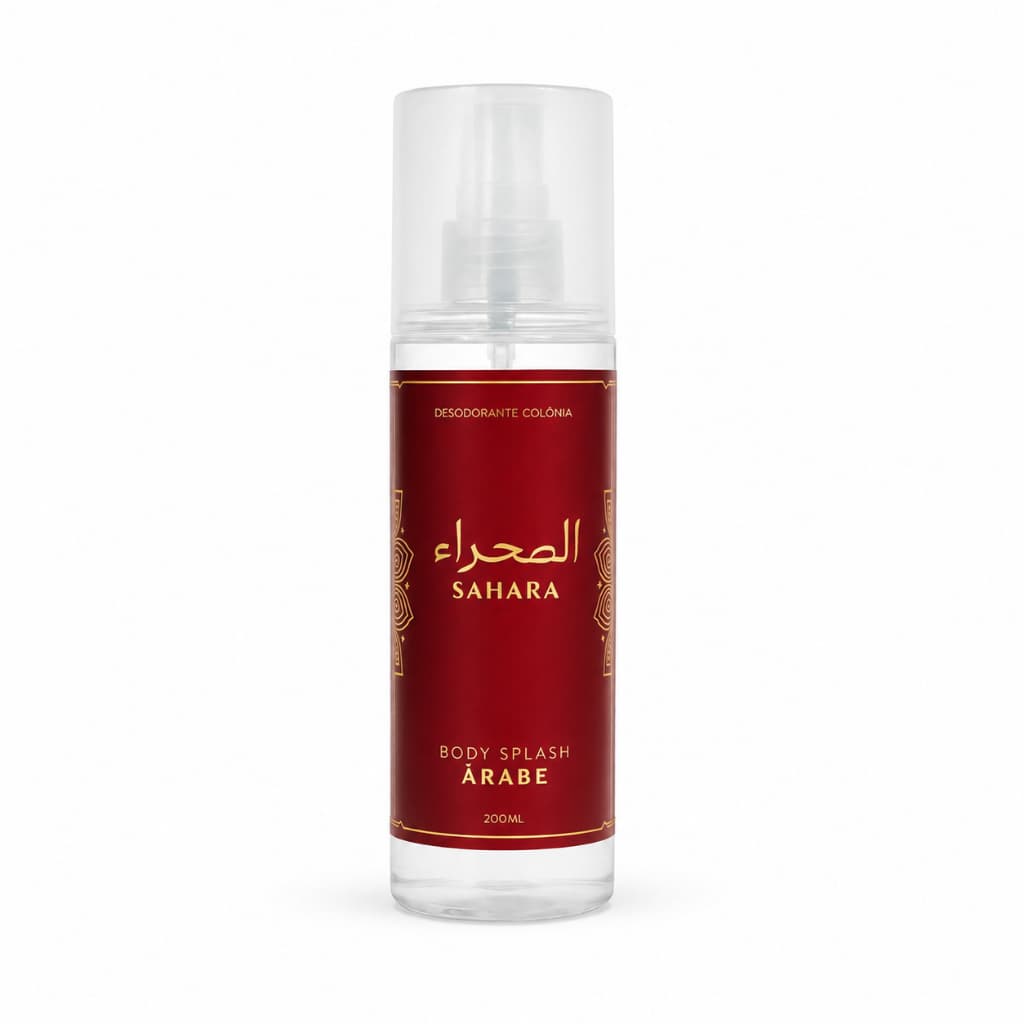 Body Splash Árabe Feminino Sahara 200ml
