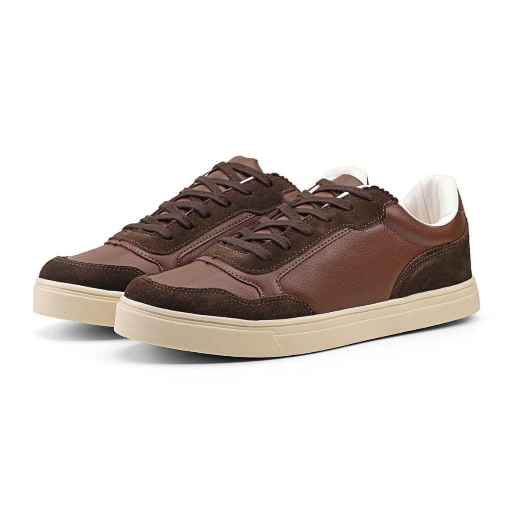 SAPATO CASUAL DE COURO LEGITIMO CONFORTALVEL TENIS SLIM
