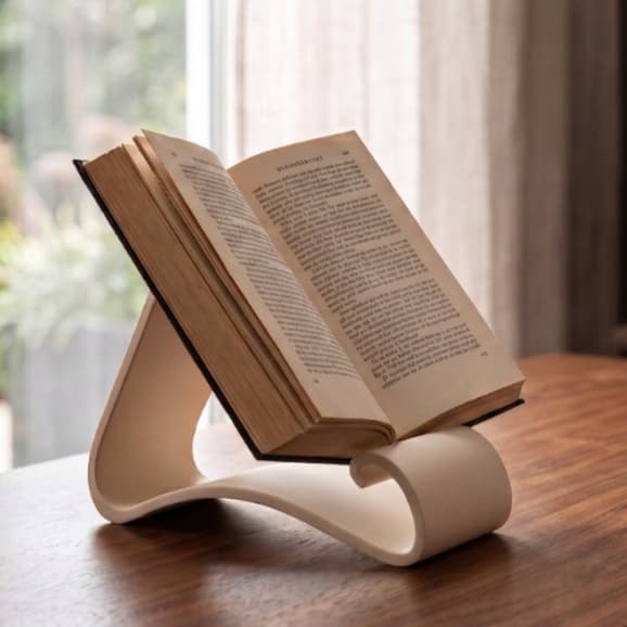 Suporte para Livro de Mesa - Descanso para Leitura Organizador Moderno