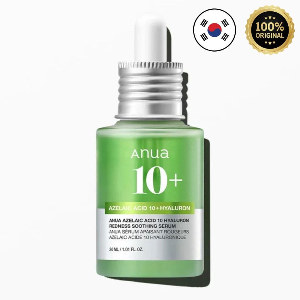 Anua Azelaic Acid 10+ Hyaluron Sérum Facial Calmante Coreano 30ml Original ENVIO IMEDIATO