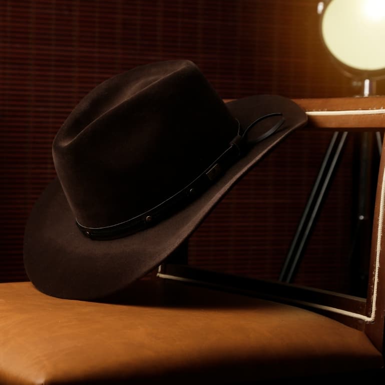 CHAPÉU Country Masculino/Feminino Aba Larga Curvada Premium Estilo Cowboy Ajuste Confortável Rodeio