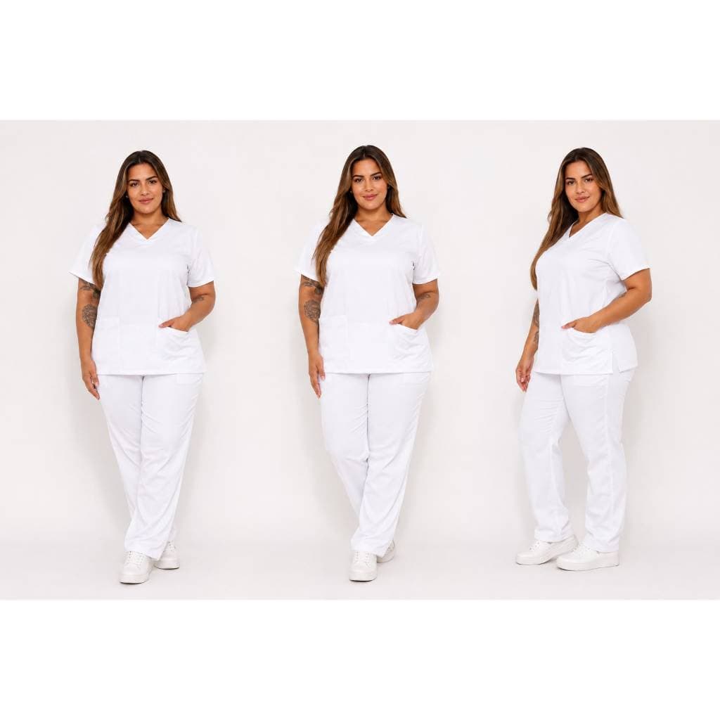 Conjunto Pijama Cirurgico Scrub Microfibra Gabardine Uniforme Hospitalar Profissional 10