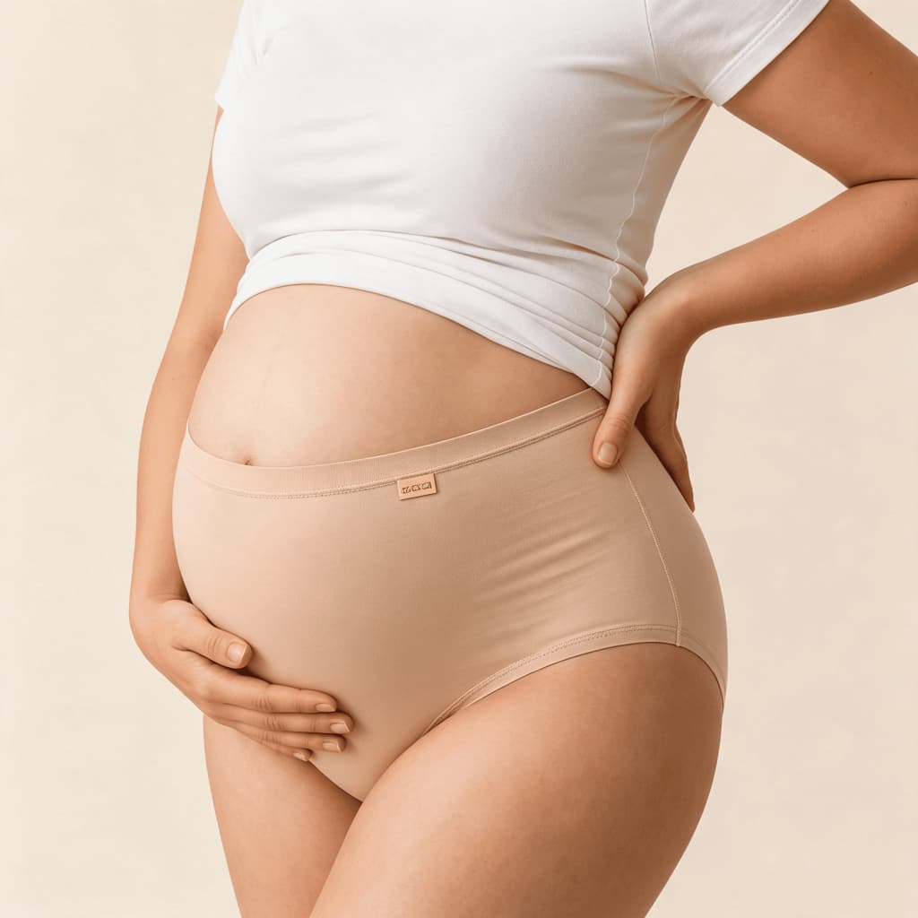 Kit Calcinha Cintura Alta Forro 100% Algodão Hot Pants Segura Barriga Calçola  Martenidade