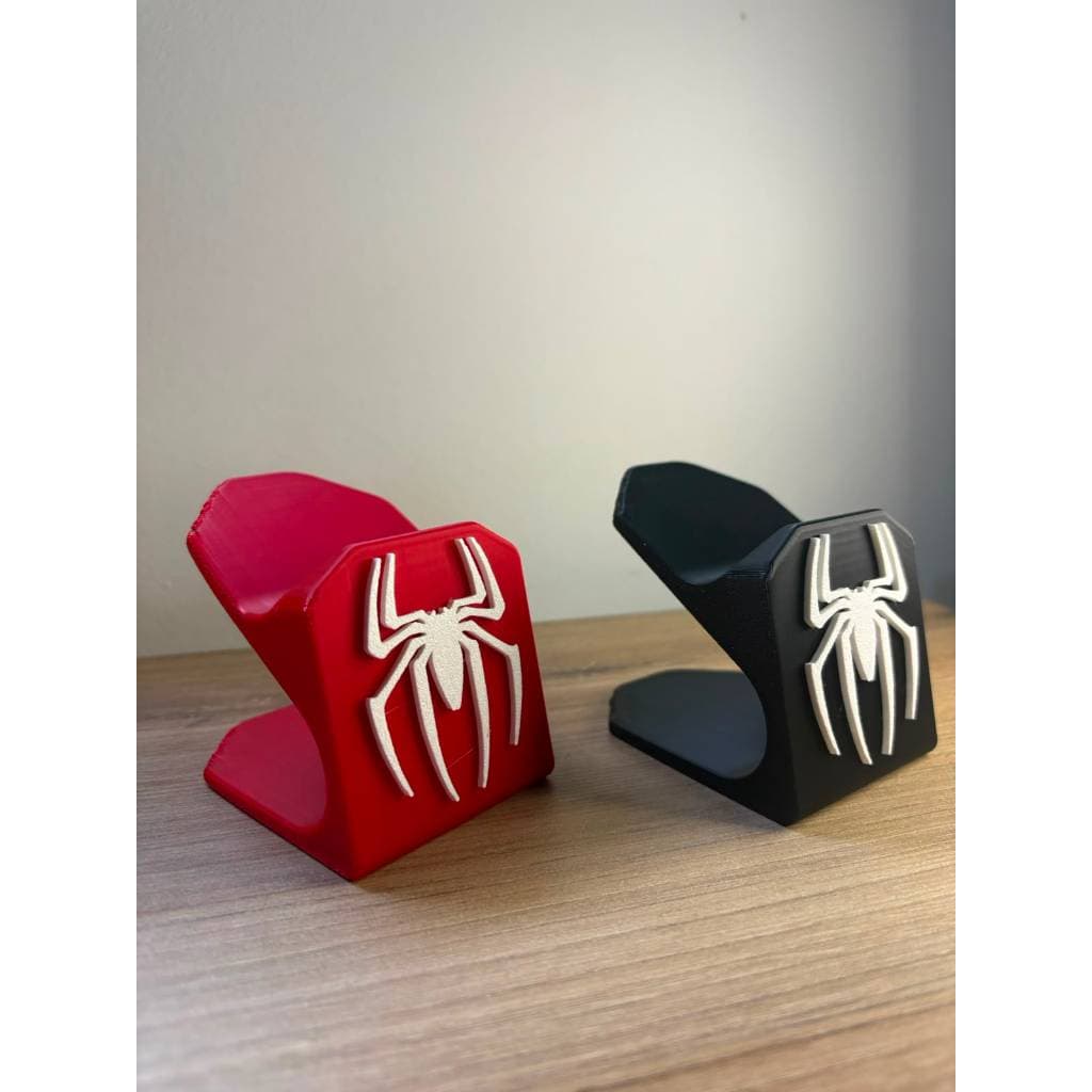 Suporte para Controle Gamer Homem-Aranha | Organizador de Controle para PS5, Xbox e PC | Impressão 3D