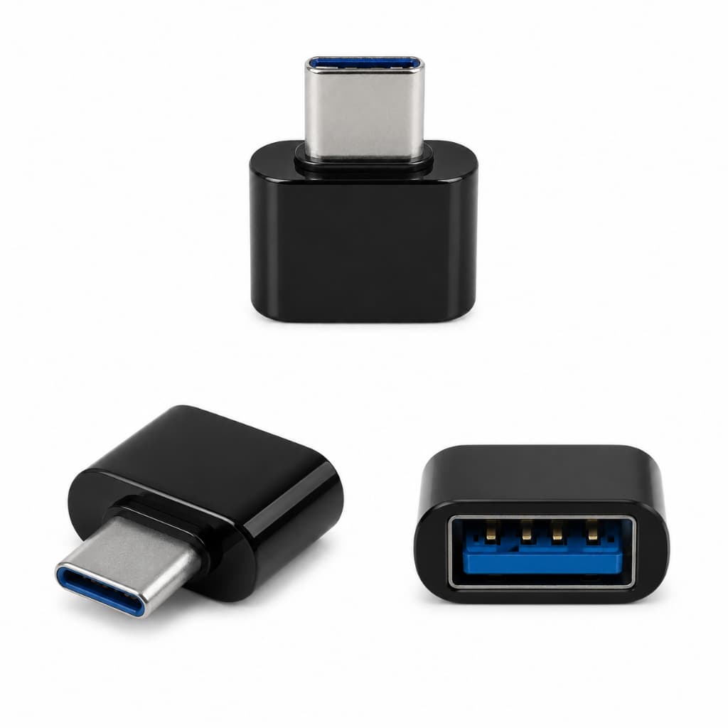 Kit Atacado 10 Adaptador Usb Type-c Usb 2.0 Femea Celular Notebook BM-8648 Pen-drive Mouse