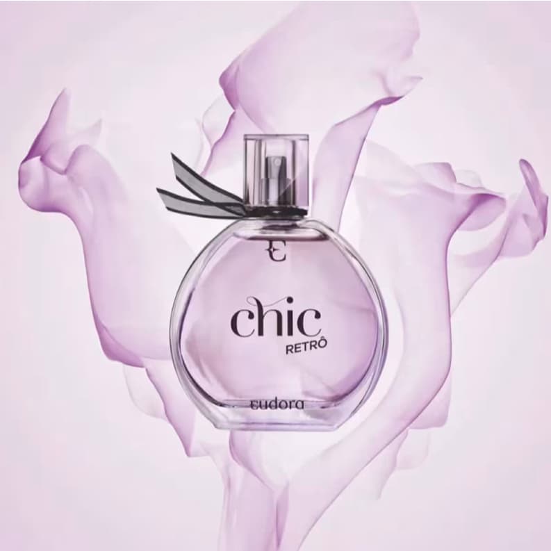 Colônia Desodorante Eudora Chic 95ml - Frescor e Versatilidade Floral Frutal