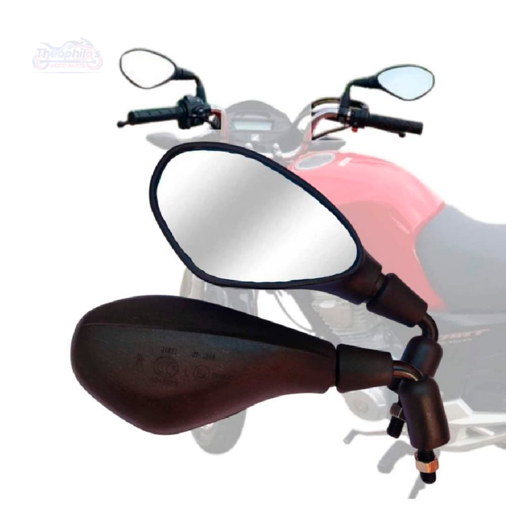 Retrovisor Espelho Moto Bmw F800 Gs Rosca Honda Fixo Haste Curta Cb300 Titan Fan Cg Xre Cb Twister
