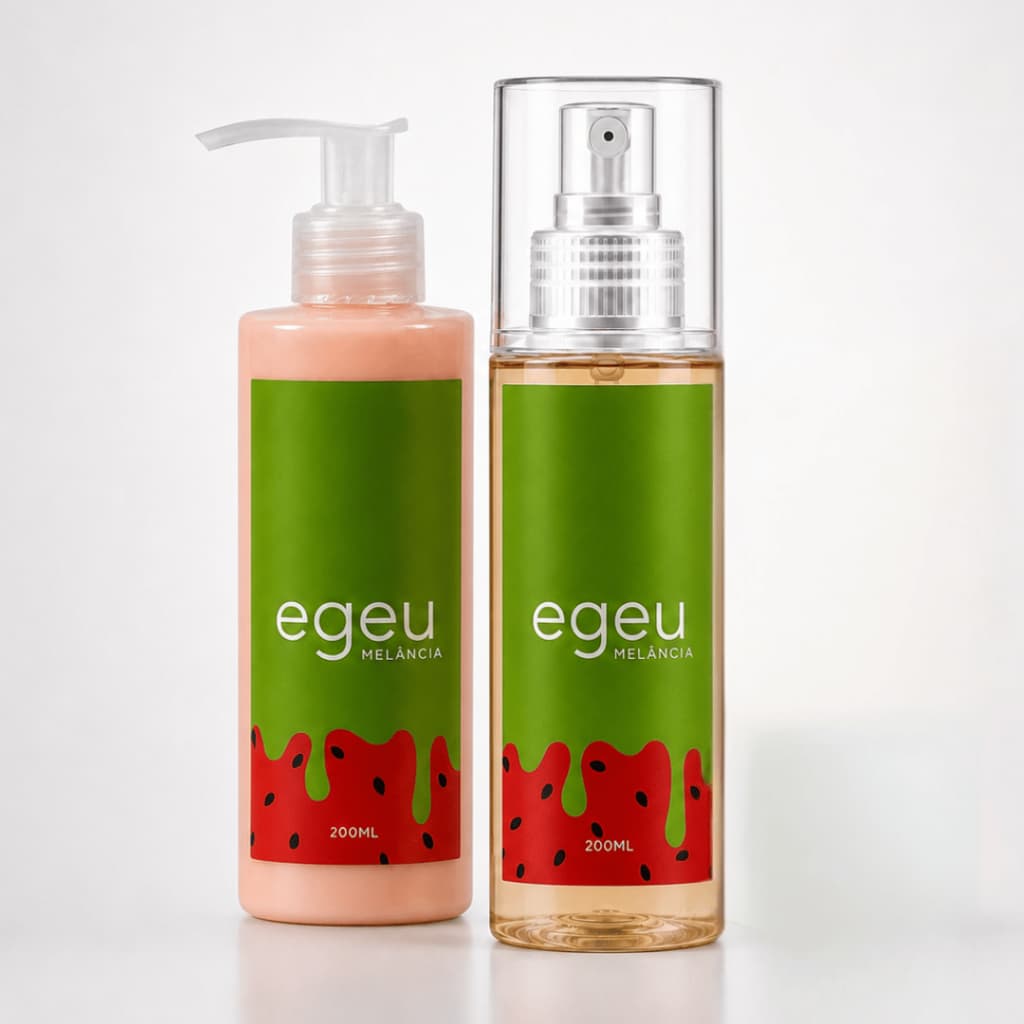 Kit Sweet Meli Body Splash + Creme Hidratante 200ml | Perfume Doce • Longa Duração