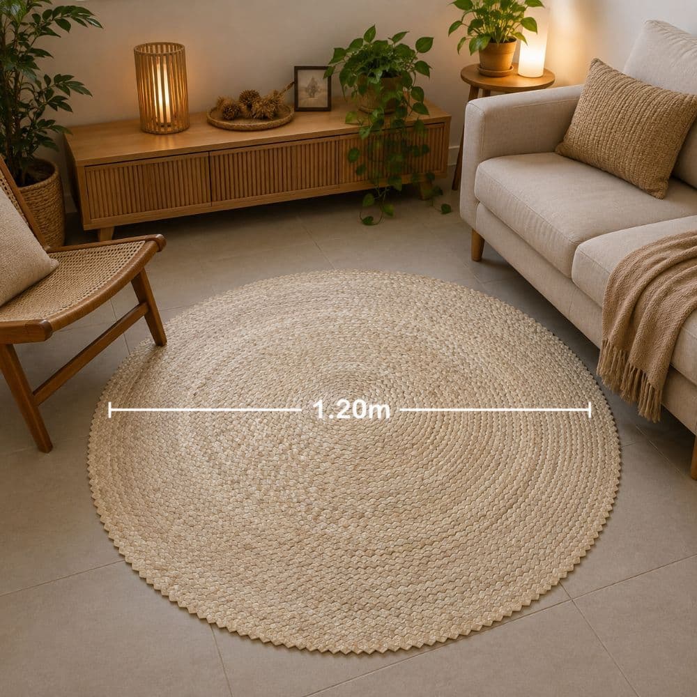 Tapete Redondo Sianinha 1,20m Coisas Diferentes Para Casa Natal Decoração Elegante Artesanato