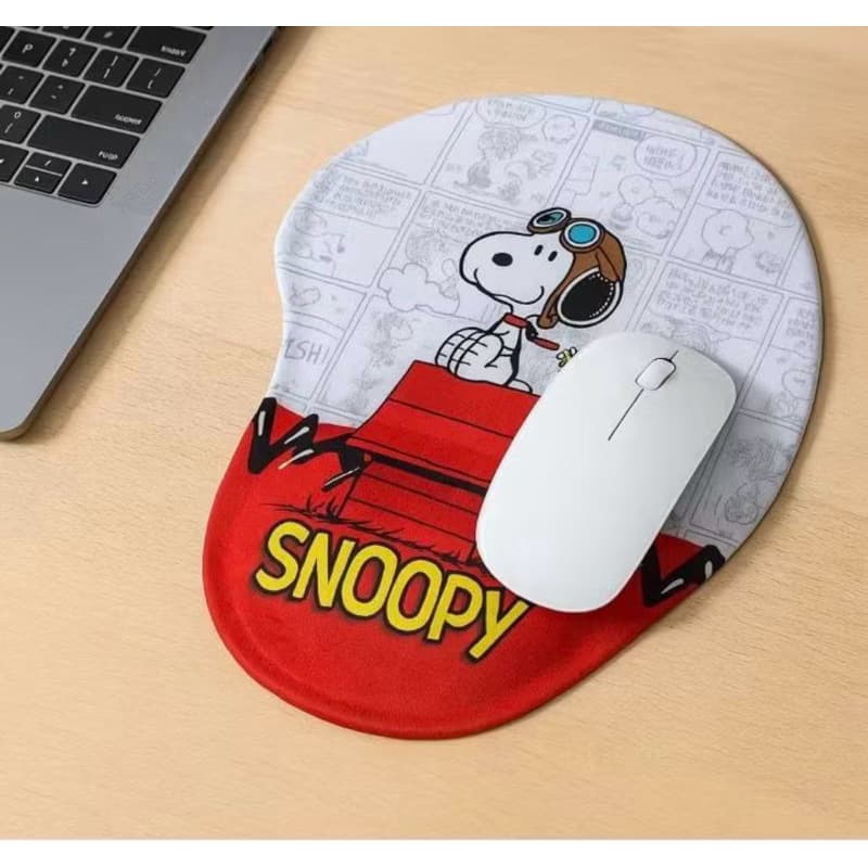 MousePad Personalizado Snoopy  com Apoio de Pulso Superfície Suave