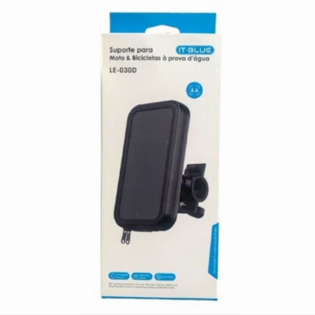Suporte de Celular Smarthphone para moto e bicicleta rotação 360º
