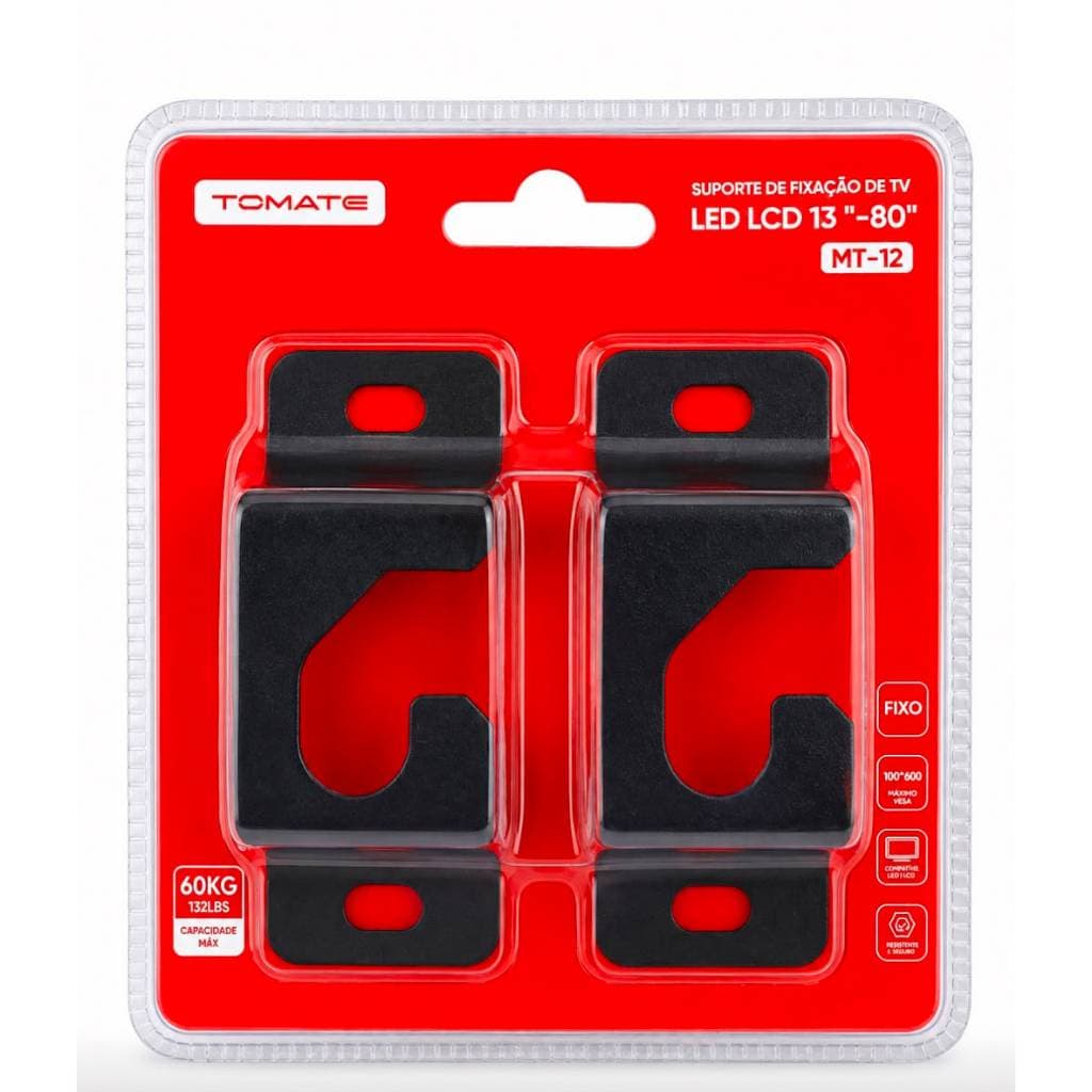 Suporte De Fixação Fixo Da Marca Tomate, Modelo MT-12