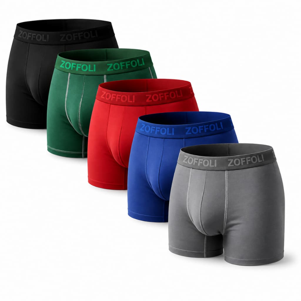 Kit 5 Cuecas Masculina Boxer Box Premium Tecido Alta Qualidade Promoção Barata Dry Fit