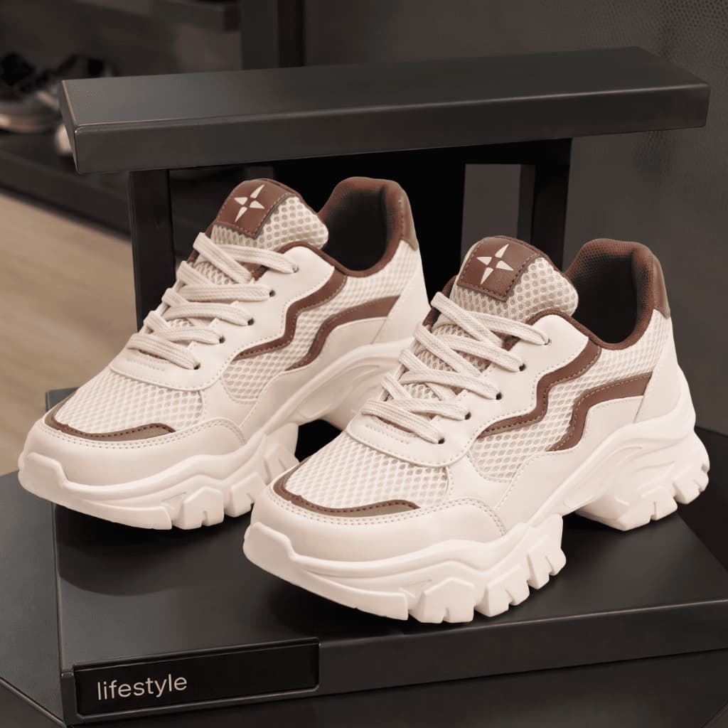 Tênis Feminino Chunky Tratorado Minimalista Solado -Promoção Envio Imediato Relâmpago