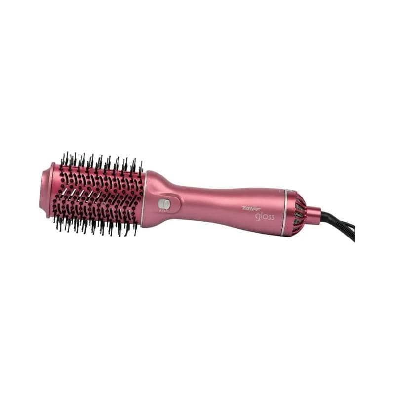 Escova Secadora Taiff Gloss 1200W - Tecnologia Íon Negativo, Bivolt, Design Oval