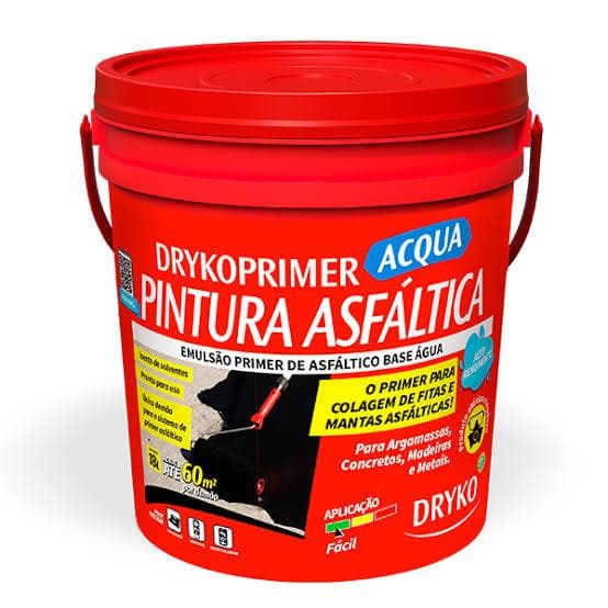 DrykoPrimer Acqua 3,6L - Secagem Rápida e Aplicação Fácil