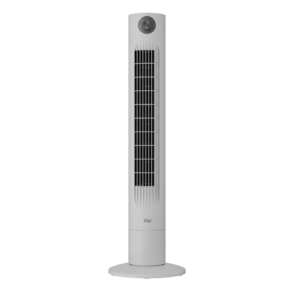 Ventilador de Torre WAP Air Breeze 3 Velocidades Oscilacao 60 Silencioso Alca de Transporte Torre Coluna 127V