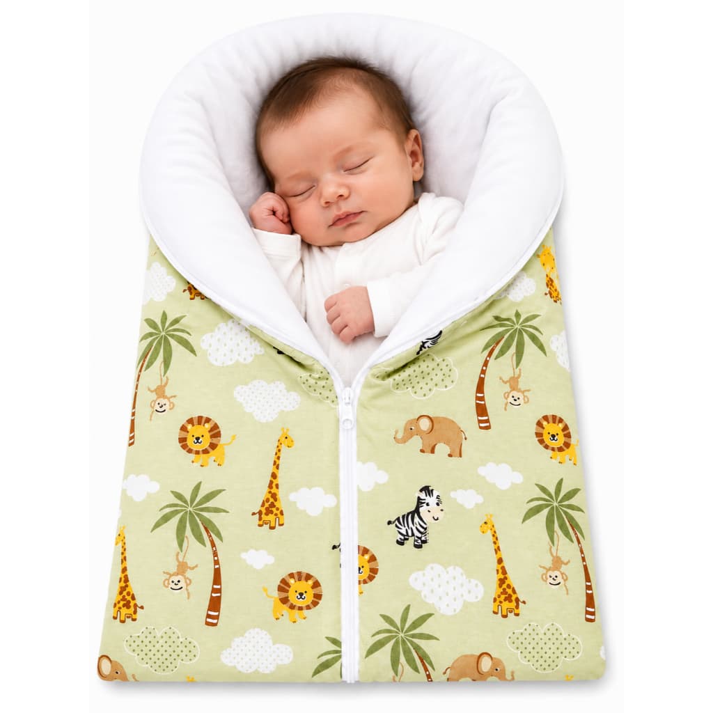 Saco De Dormir Bebê Térmico Com Zíper recem nascido estampas menino e menina