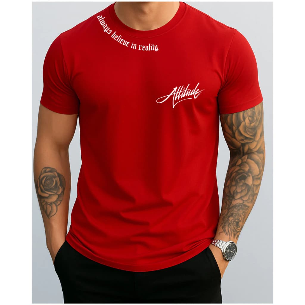 Camisa Masculina Lisa 100% Algodão com Reforço Ombro Estilo Sport Casual Atitude