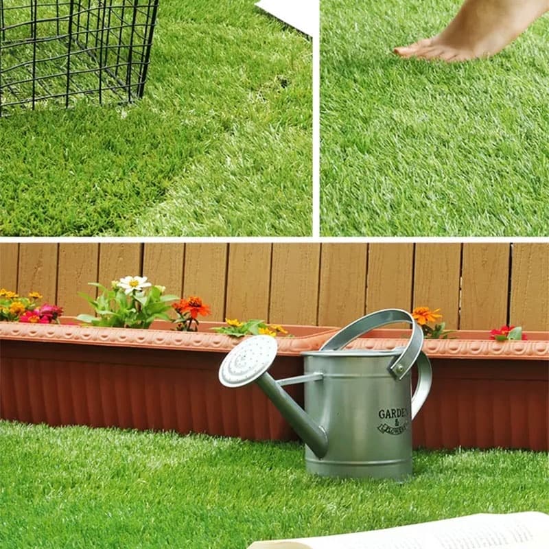 Grama Sintética 25/30mm 1,5 x 7-15.5m – Grama Artificial Premium Para Jardim Piscina Quintal Área Externa