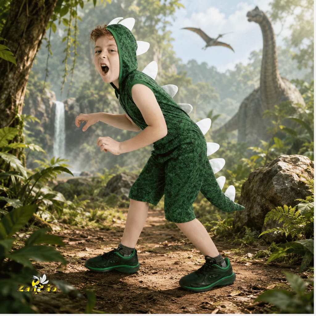 Fantasia Infantil De Dinossauro Menino Dinozzila Fantasias Super