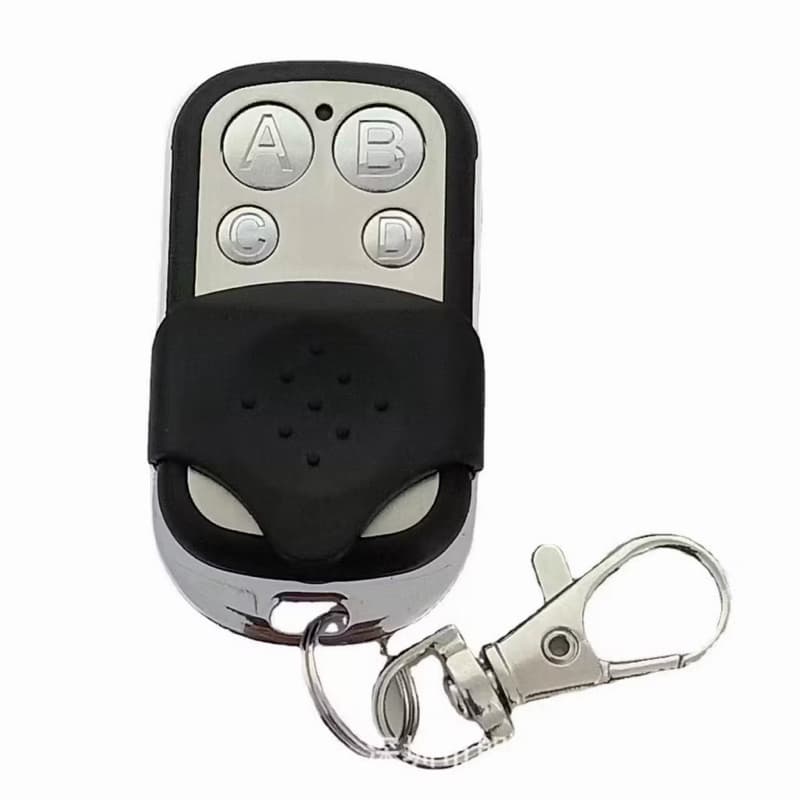 Controle Remoto 433MHz - Compacto e Ergonômico, Alcance de 10m, 4 Botões