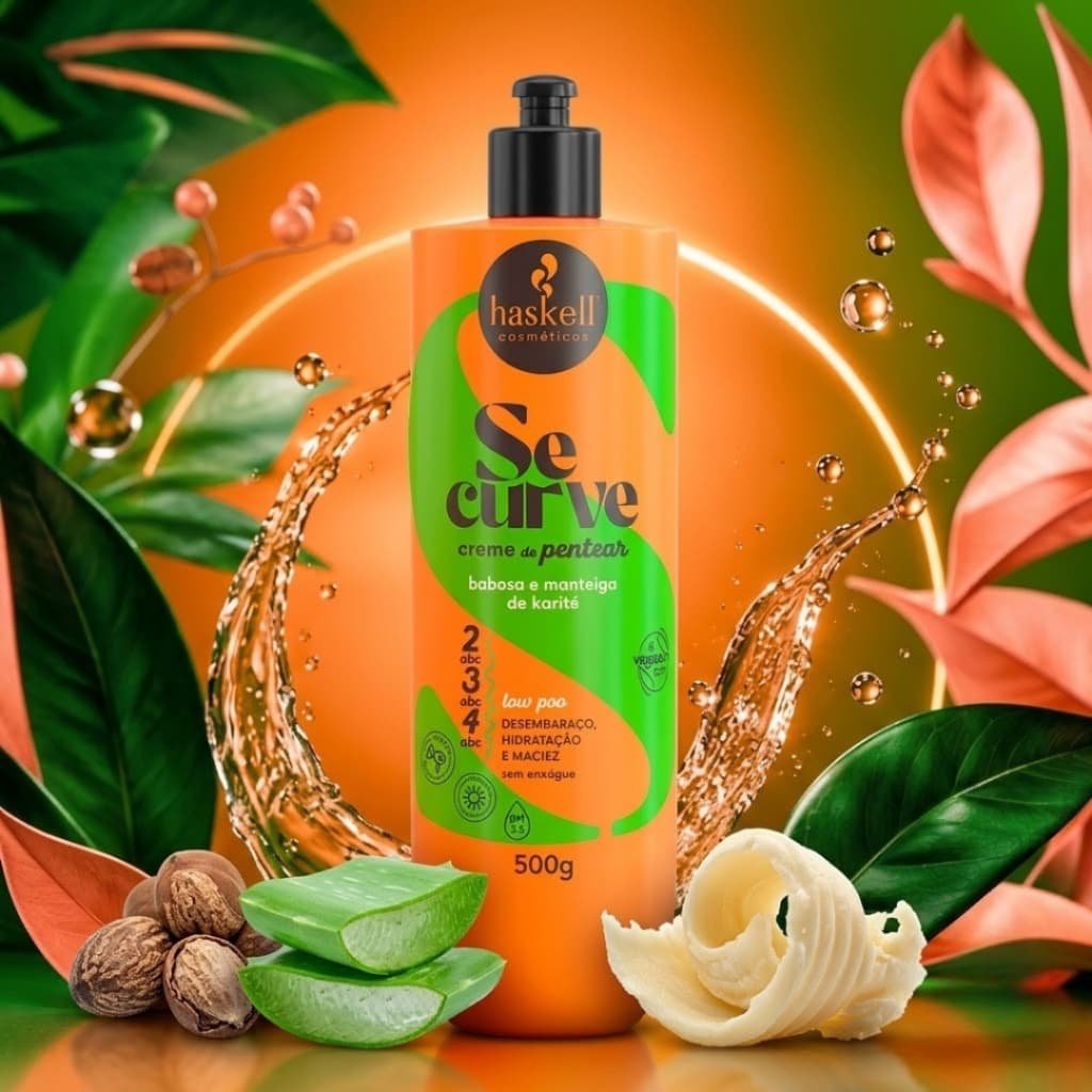 Creme Pentear Modelador Cachos Se Curve 500g