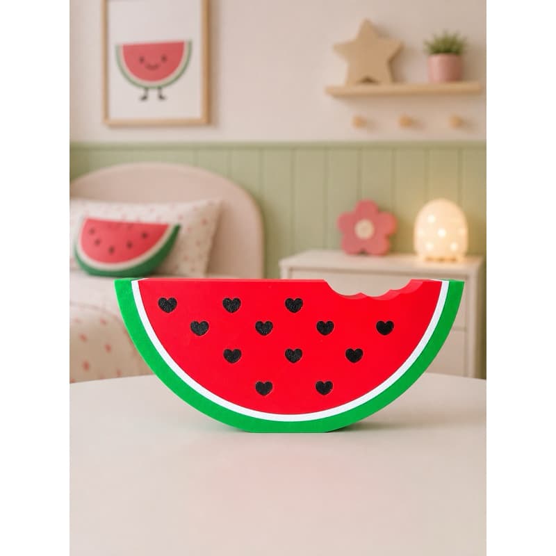Adorno infantil melancia | Decoração infantil melancia - decoração tema Magali| Decoração quarto infantil