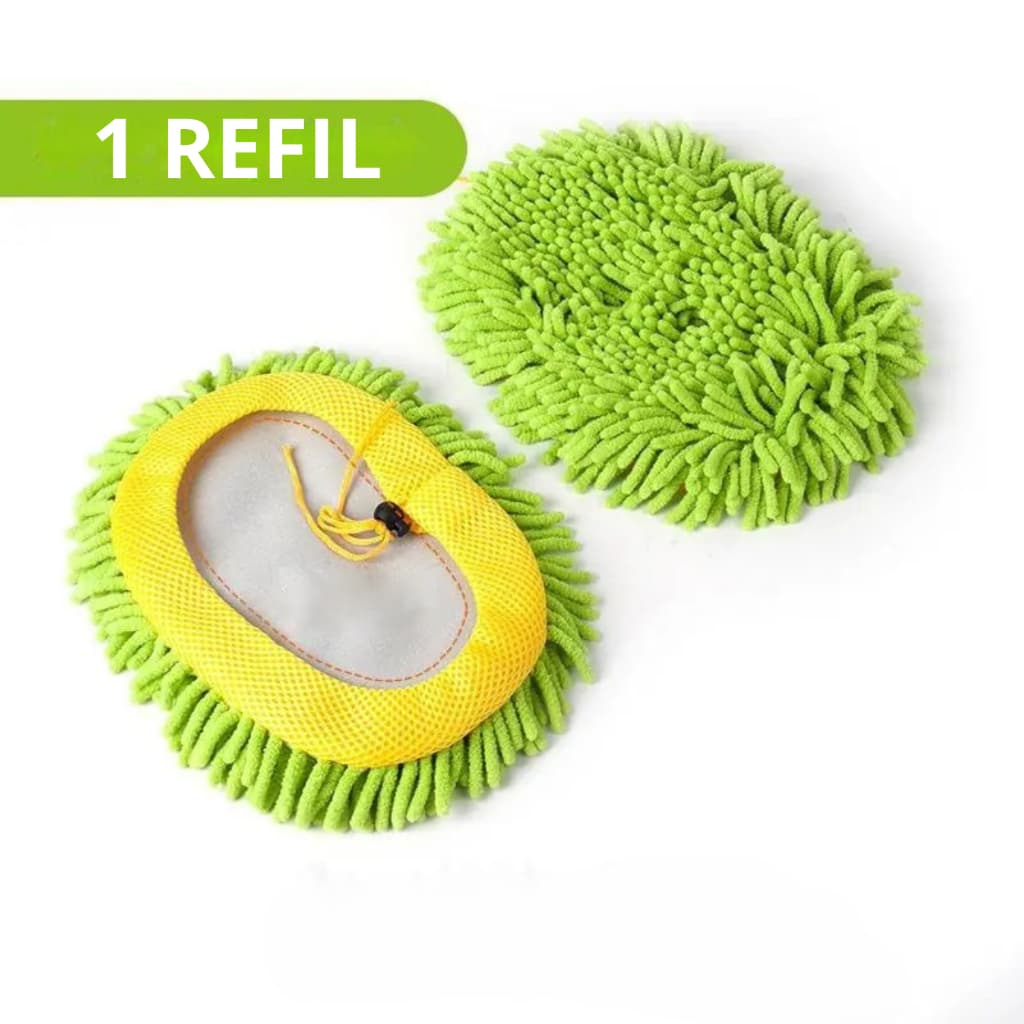 Refil Para Esfregão Lavador De Carro, Escova De Limpeza, Super Absorvente Uso Geral Escova