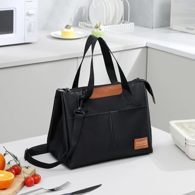 Bolsa Térmica Lancheira Marmita com Alça de Ombro – Ideal para Trabalho, Academia, Escola e Passeios