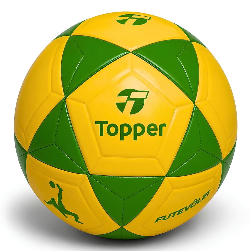 Bola Oficial para Futevôlei Topper R1 Profissional Praia