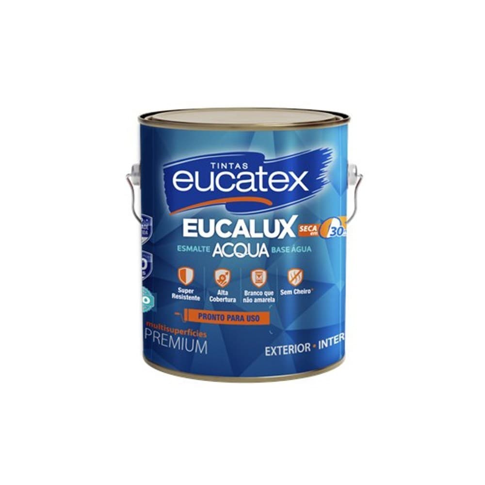 EUCALUX ACQUA ESMALTE BRILHANTE, ACETINADO E FOSCO