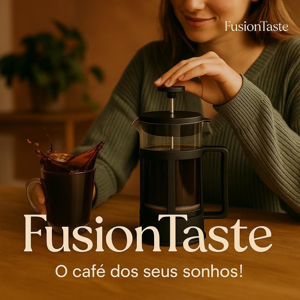 Cafeteira Francesa 600ml Preta Prensa Francesa Cafeteira Portatil Alta Qualidade