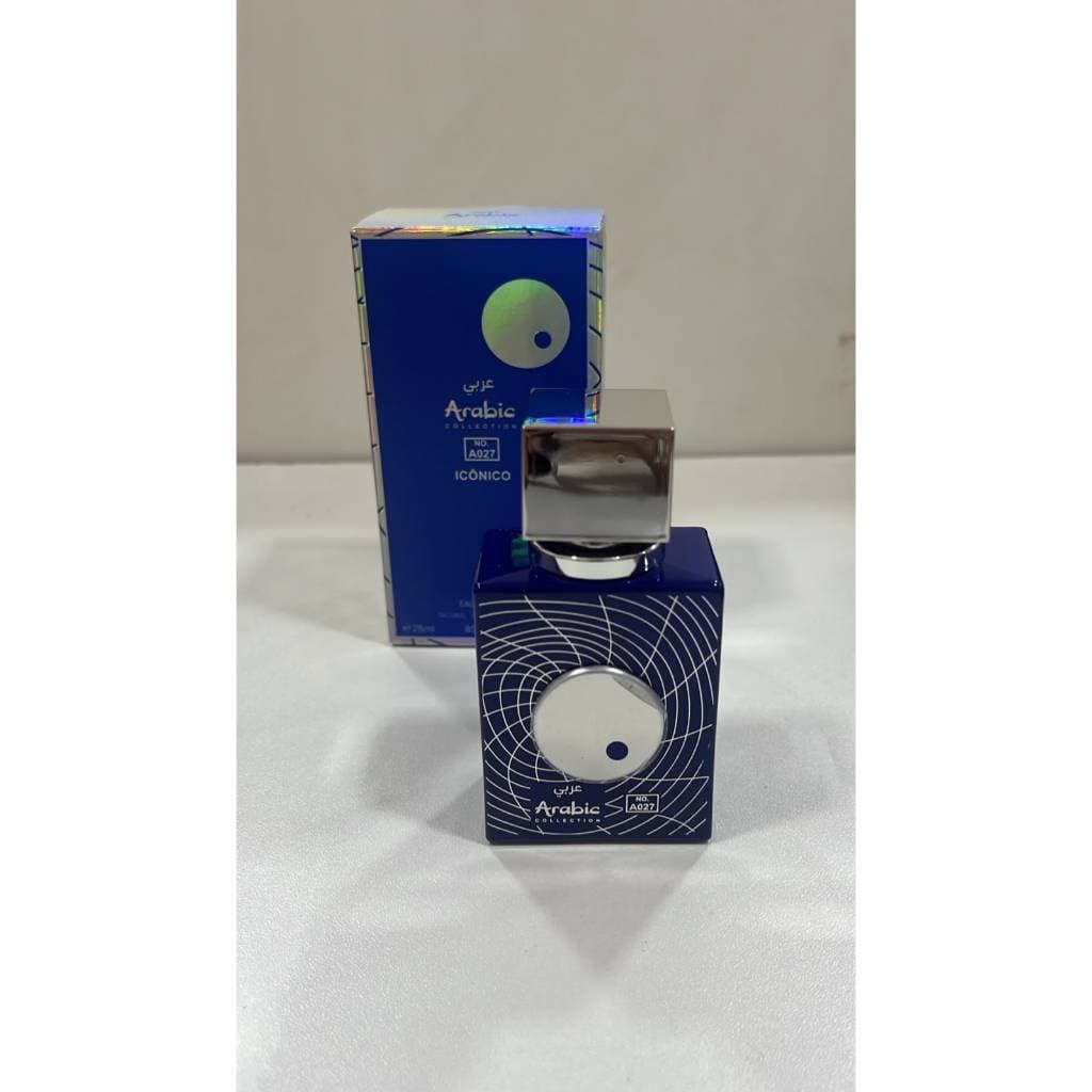 Perfume Arabe Iconico A027 Arabi Collection 25ml Azul ORIGINAL