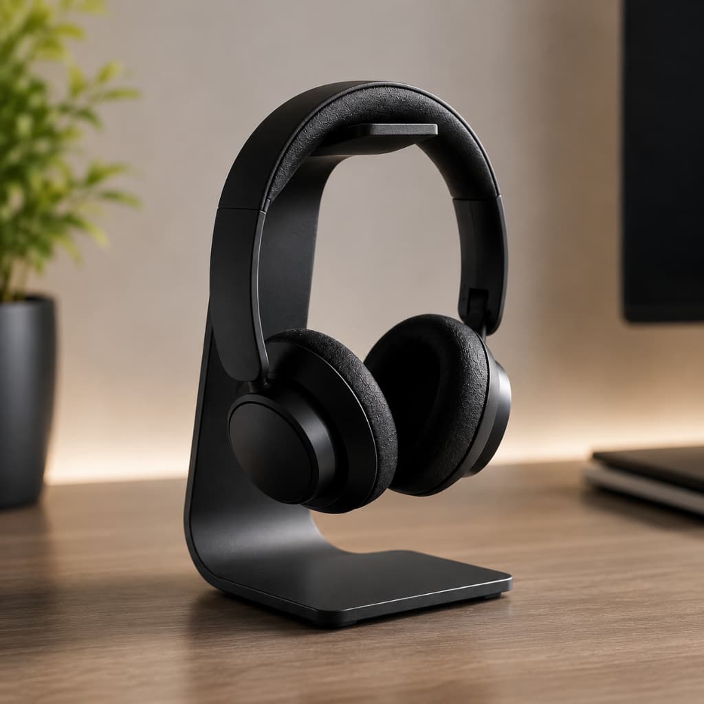 Suporte para Headphone Fone de Ouvido Gamer | Organizador de Mesa para Headset | Base para Fone de Ouvido