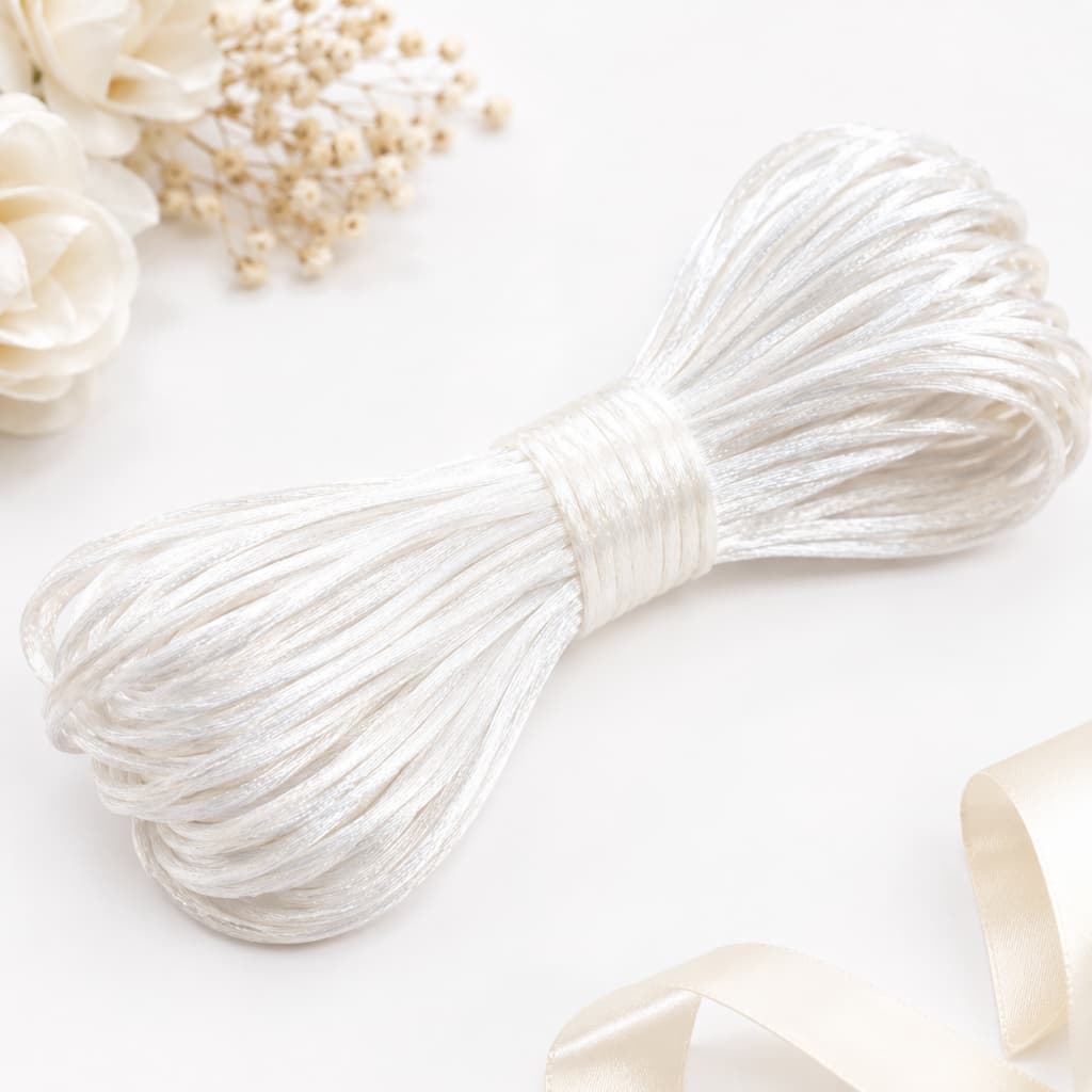 Rolo Cordão 1mm 10m Cetim Seda Rabo De Rato Colorido decoração pulseira artesanato tassel franja lembrancinha bijuteria