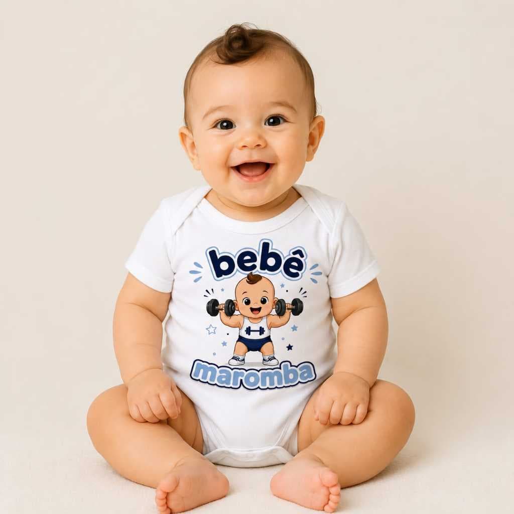 Body Bebê Maromba Menino / Menina Personalizado